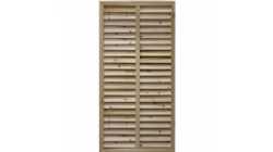 无色杉木百叶窗1260
