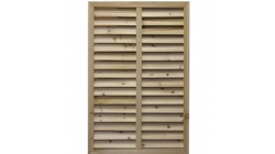 无色杉木百叶窗9060