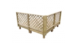 ACQ花园平台 网片护栏-1.0坪