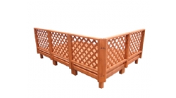 着色花园平台 网片护栏-1.5坪