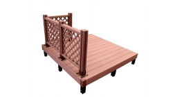 简单花园平台e，网片护栏型1.0坪