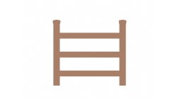 人工木材围栏-JZ-HL3