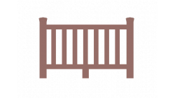 人工木材围栏-JZ-HL5