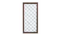 围栏-铁艺斜格栅-9045