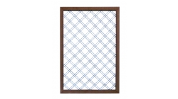 围栏-铁艺斜格栅-9060