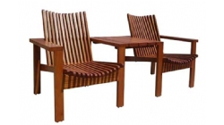 海德维联体沙发椅