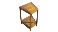 格萨梯形双层茶几