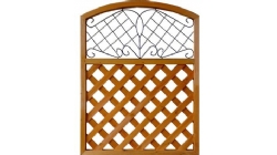 着色铁艺斜格栅1080